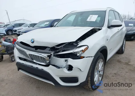 2016 BMW X3 xDrive28I из США, поврежденный, VIN 5UXWX9C5XG0D82082